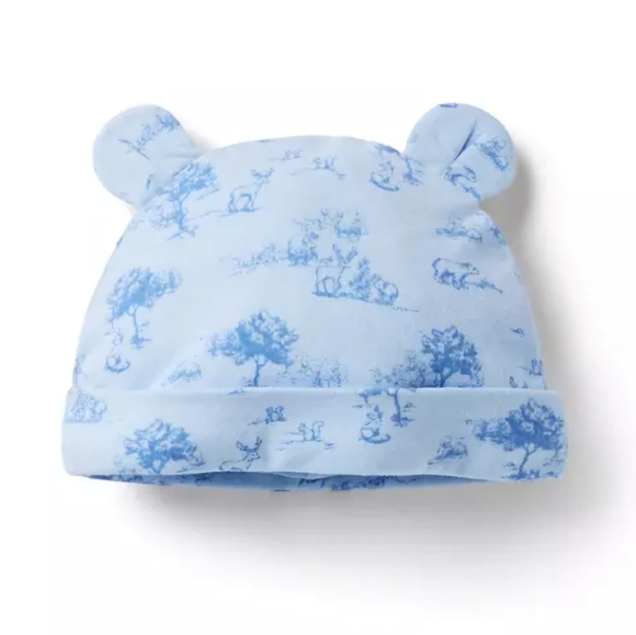 Janie and Jack newborn born footie with a hat - Picture 6 of 6